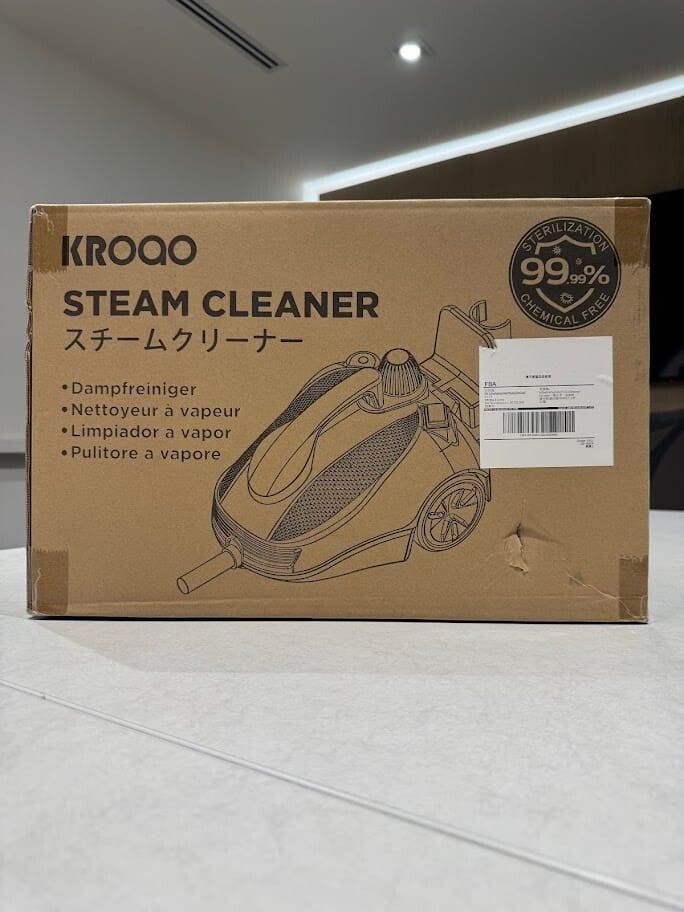 BRAND NEW Steam Cleaner with 23 Accessories, Powerful Multipurpose Portable Steamer for Cleaning