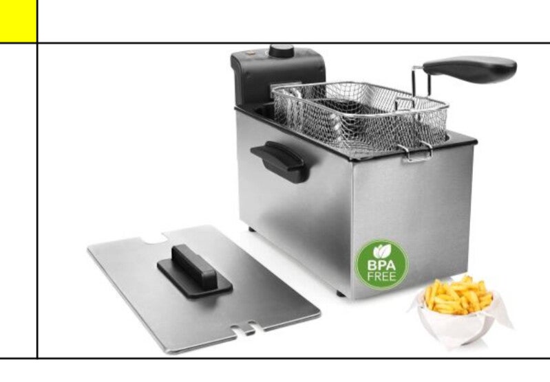 Electric deep fryer