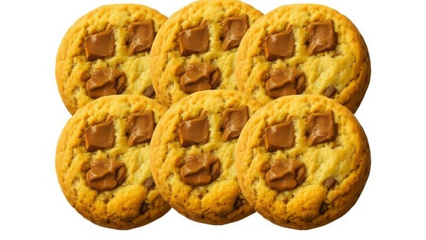 6 stuks Double chocolate cookie