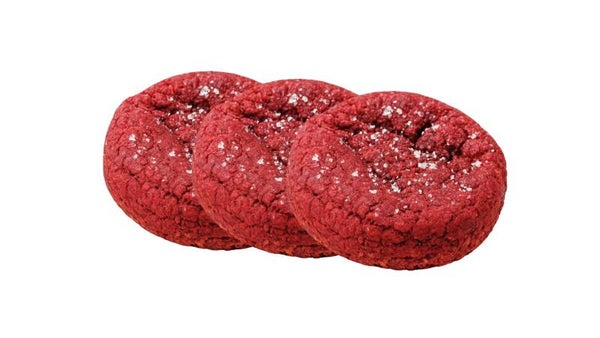 3 stuks redvelvet cookie