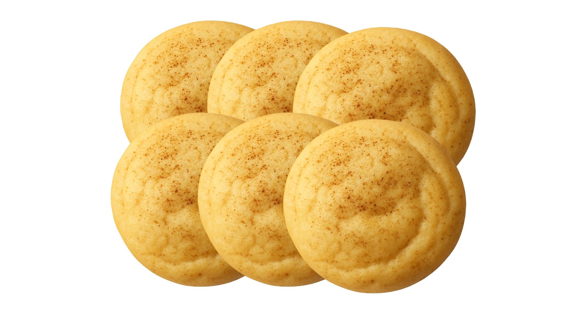 6 stuks  Cinnamon roll cookie