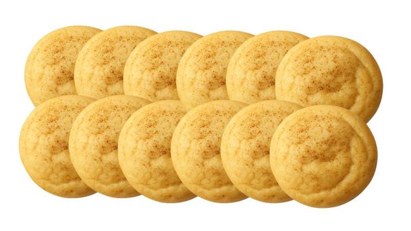12 stuks Cinnamon roll cookie