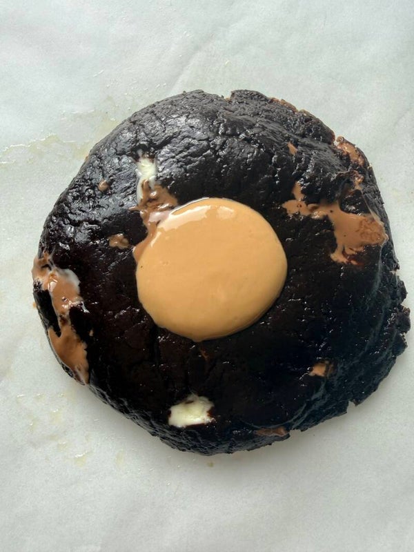 Brownie Caramel cookie