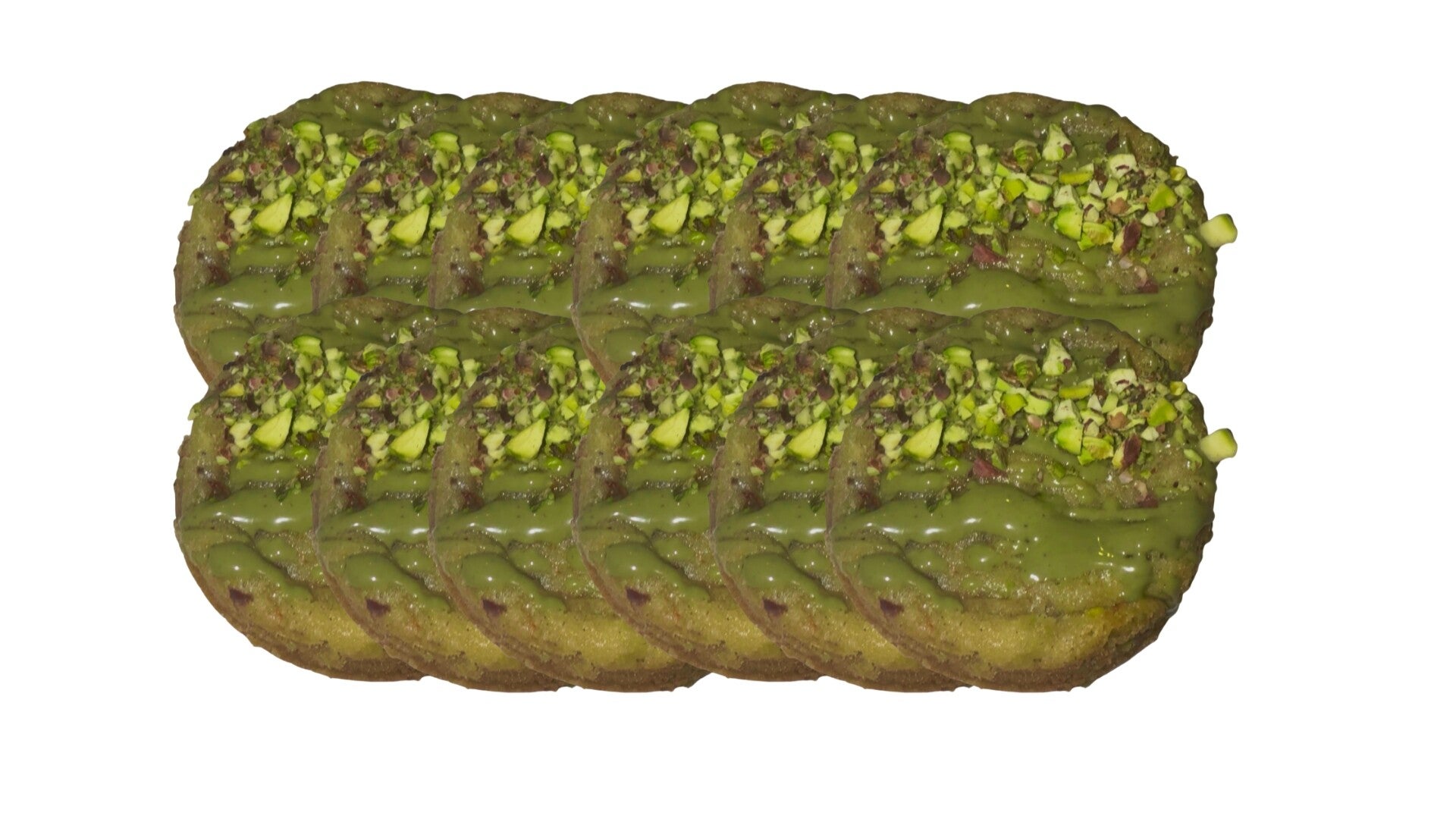 12 stuks pistchio cookie