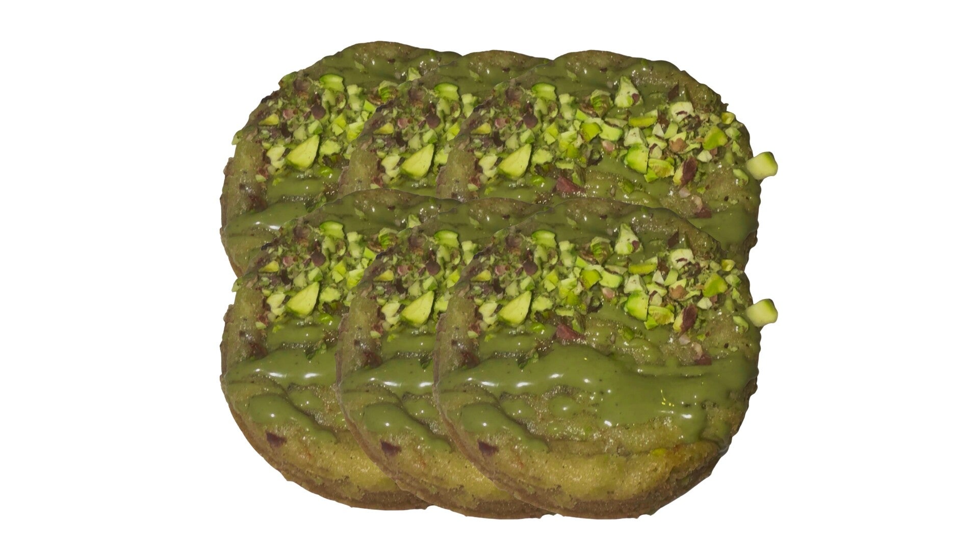 6 stuks pistachio cookie