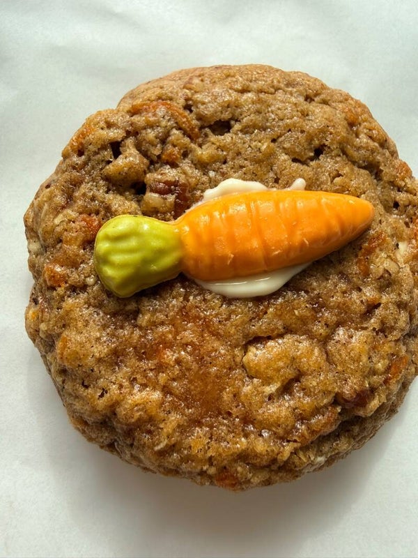 Carrot cake cookie