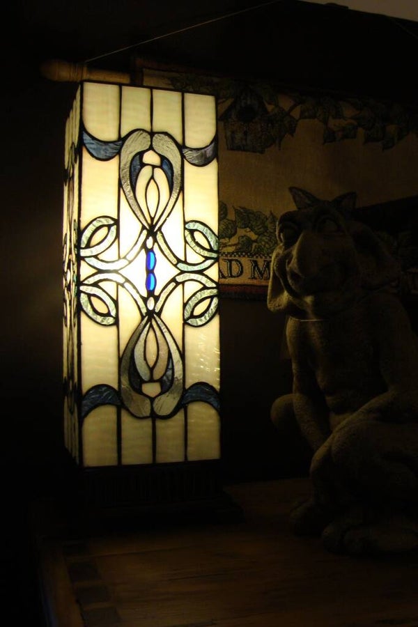 Tiffanylamp, model windlicht