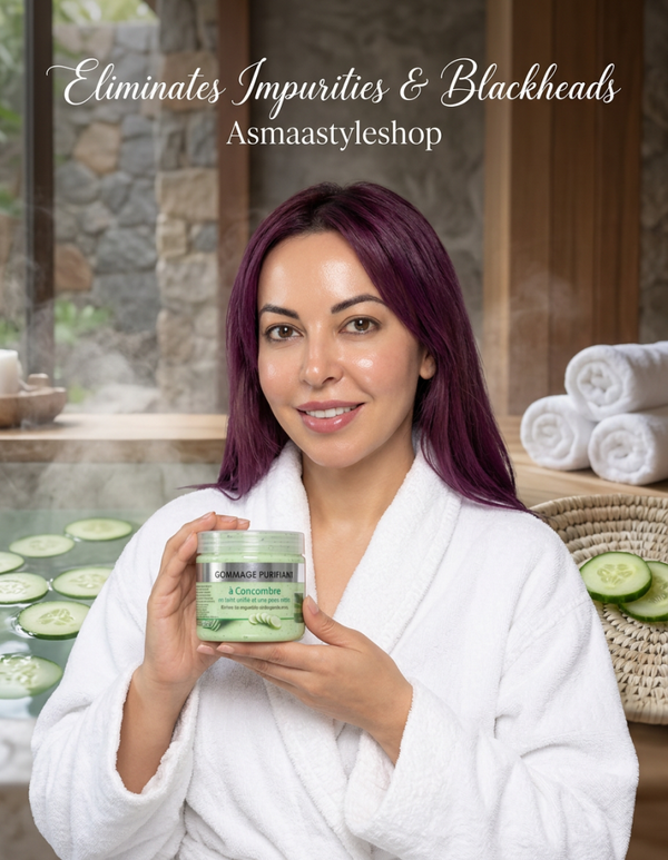 Gommage al cetriolo 🥒 elimina le impurità e i punti neri