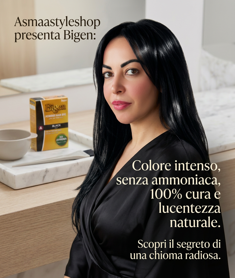 Tinta naturale sopracciglia e capelli colore nero