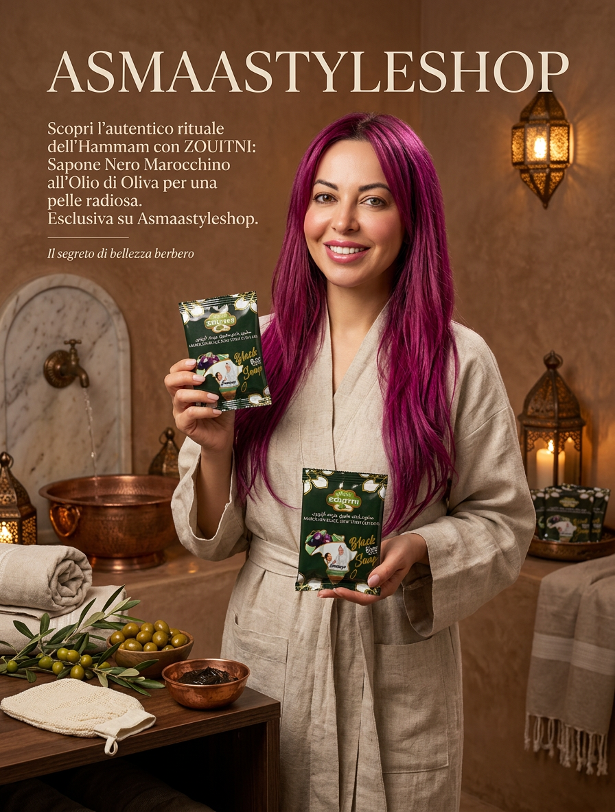Novità sacchetti sapone nero marocchino