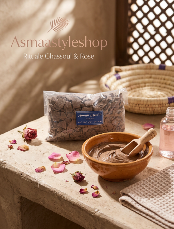 Ghassoul argilla saponifera del Marocco