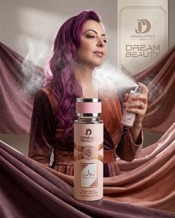 Profumo per capelli e corpo Amirat al Arab rosa