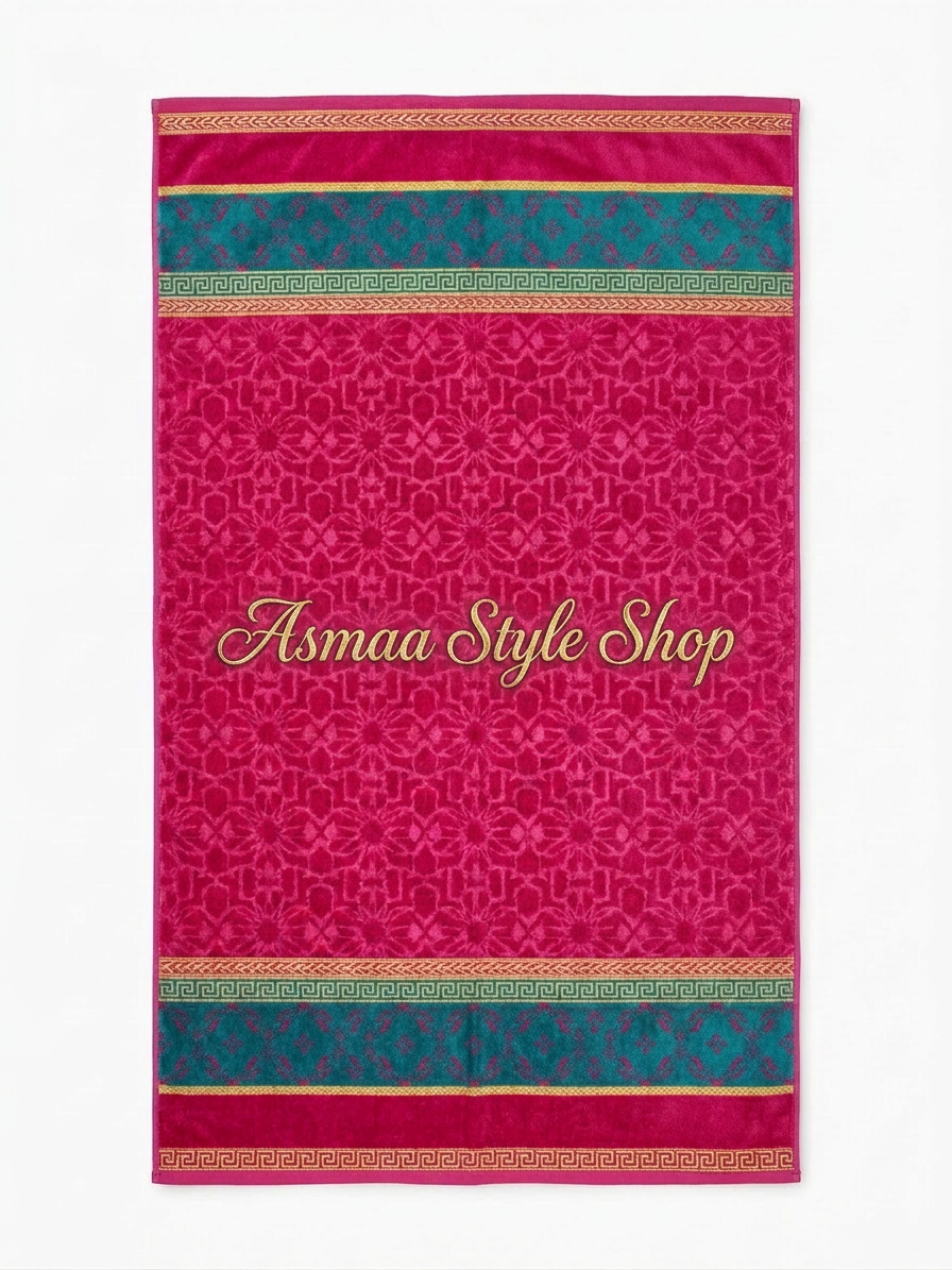 Telo Geometrico Glam Rose - Asmaa Style Shop