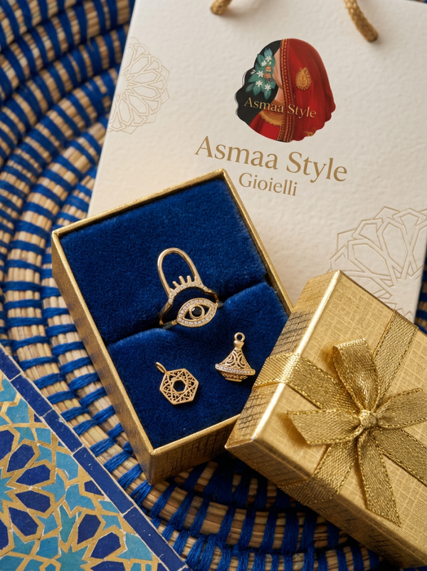 Asmaa Style Gioielli Anello L’occhio del Destino