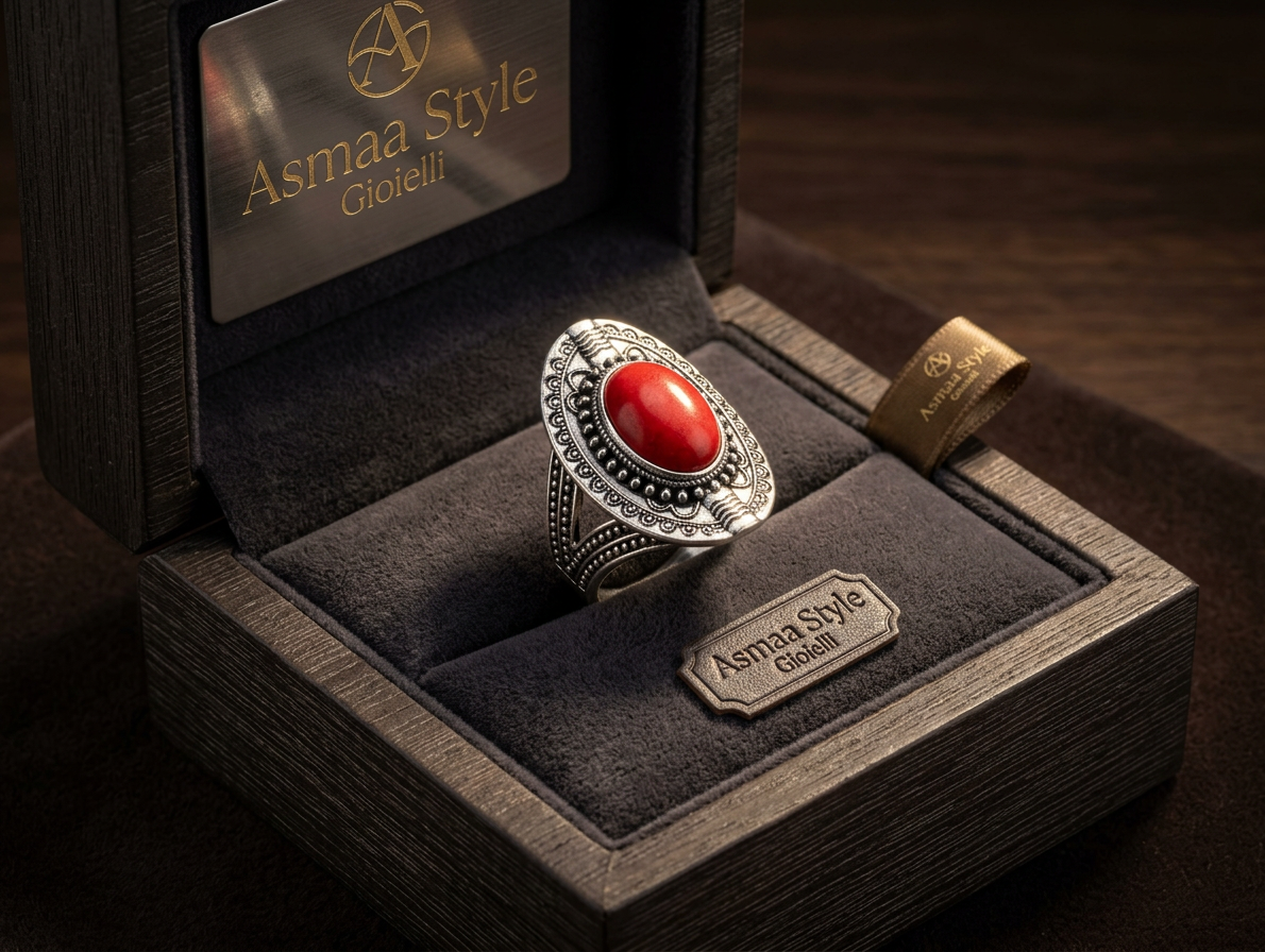 Asmaa Style Gioielli Anello tradizionale Marocchino
