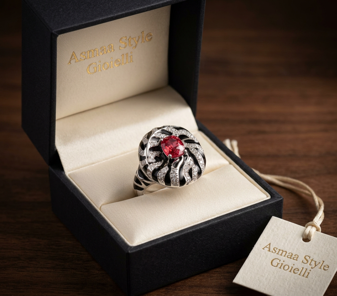 Asmaa Style Gioielli Anello Esclusivo
