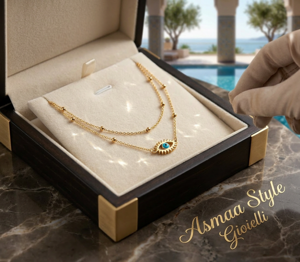 Asmaa Style Gioielli Collana Illuminante
