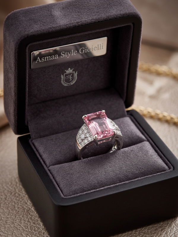 Asmaa Style Gioielli Anello Luce Eterna