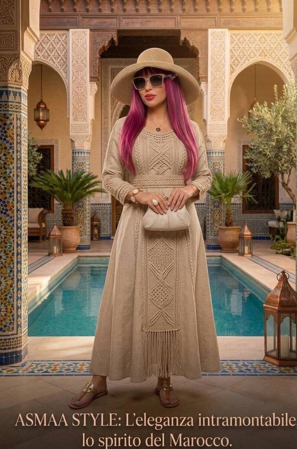 Asmaa Style Cappello scenografico