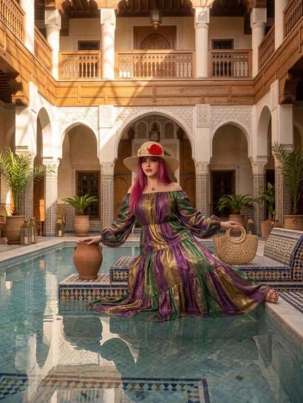 Asmaa Style Cappello Rosa Limited Edition