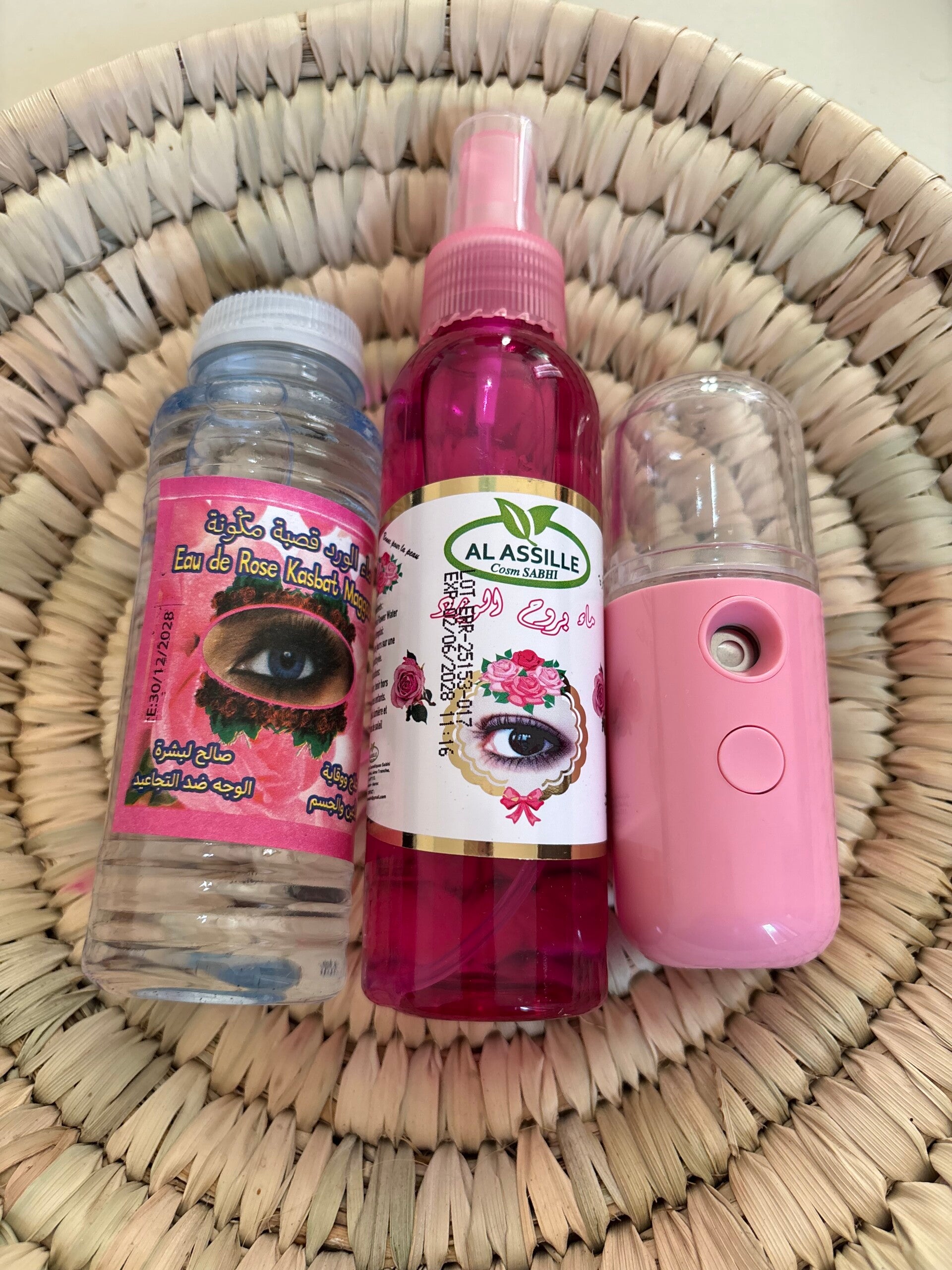 Set acque di rose in omaggio vaporizzatore