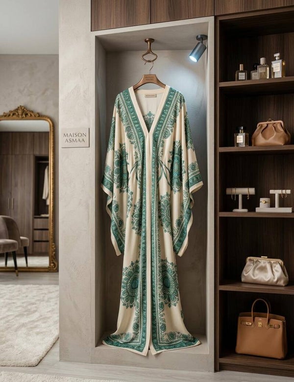 Maison Asmaa Kimono Aura Verde