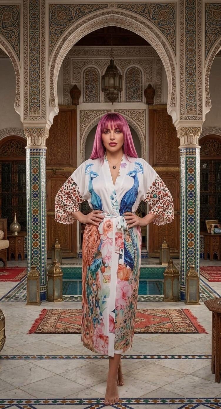 Maison Asmaa Vestaglie Pavine in 3 colori