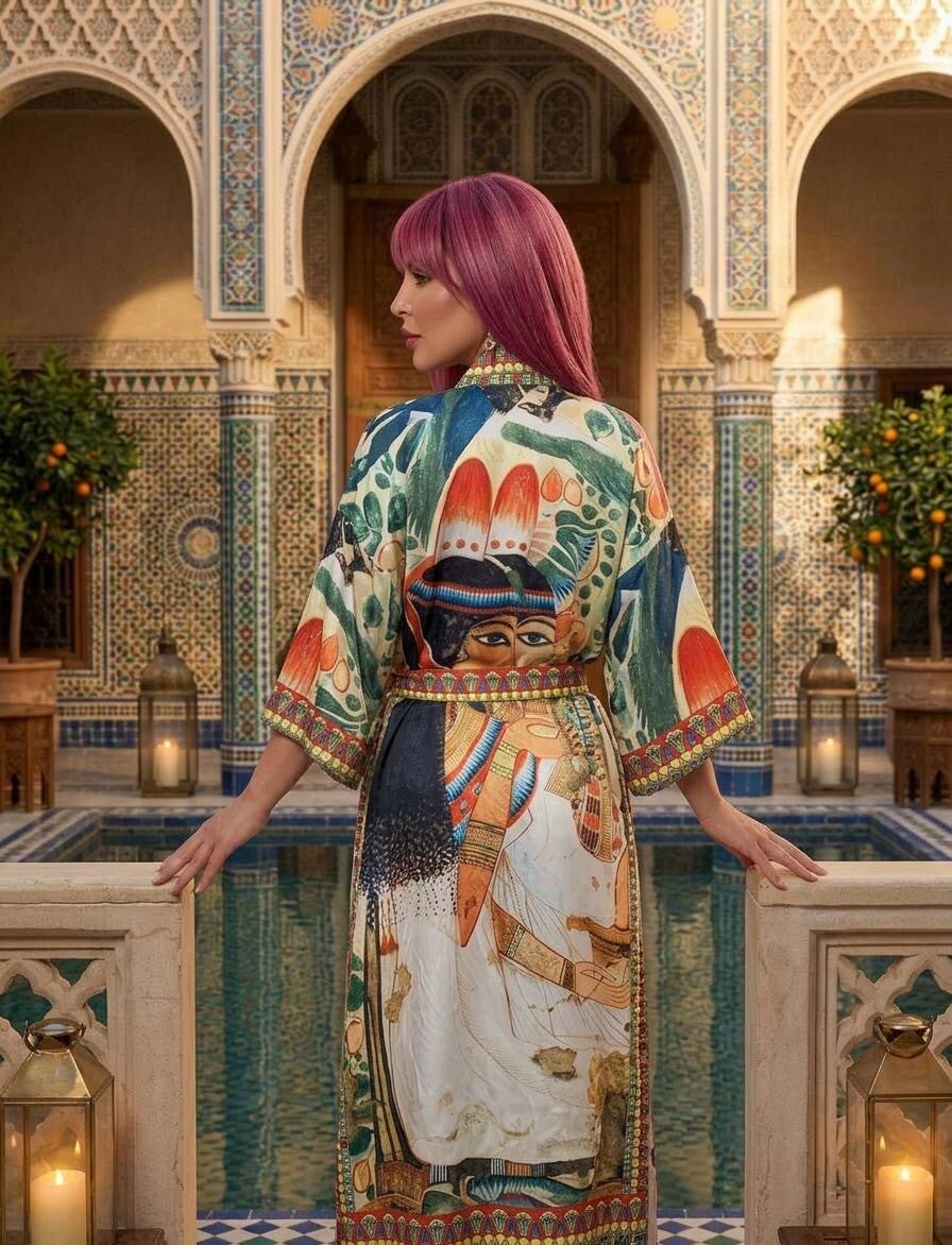 Maison Asmaa Vestaglia Egyptian Mistique