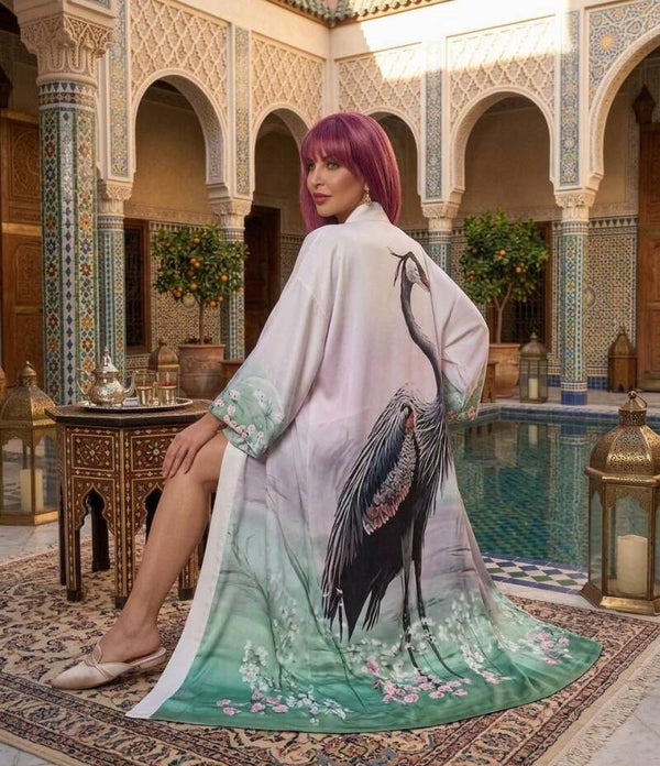 Maison Asmaa Vestaglia Imperatrice del Gru