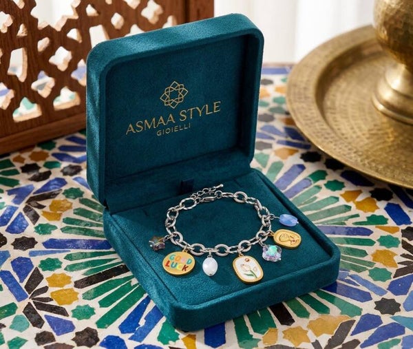 Asmaa Style Gioielli Bracciale Portafortuna di Marrakech