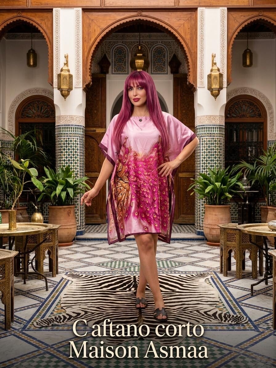 Maison Asmaa Caftano Corto L’elEssenza del Glamour Marocchino