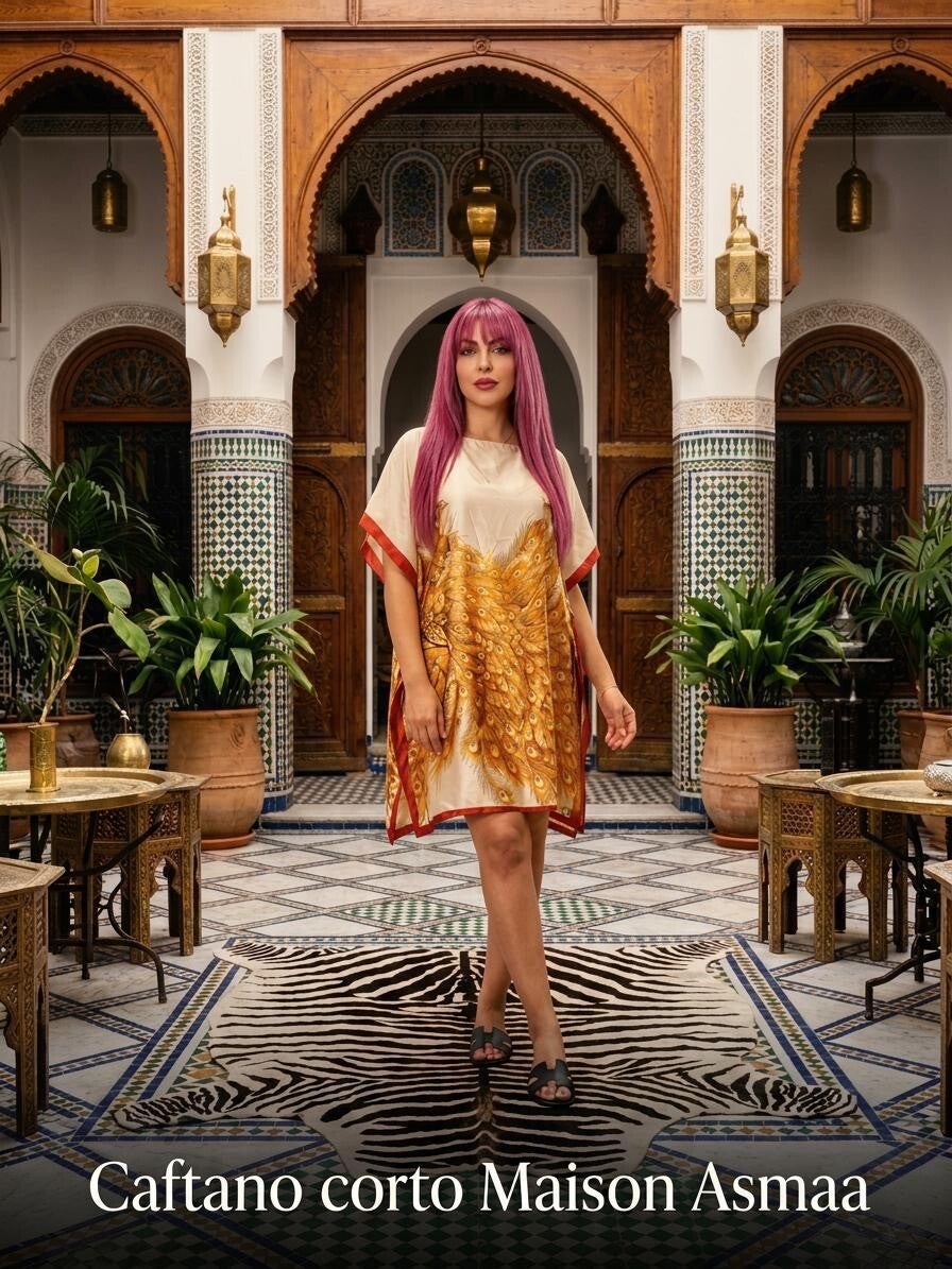 Maison Asmaa Caftano Corto L’Incanto del Design Marocchino
