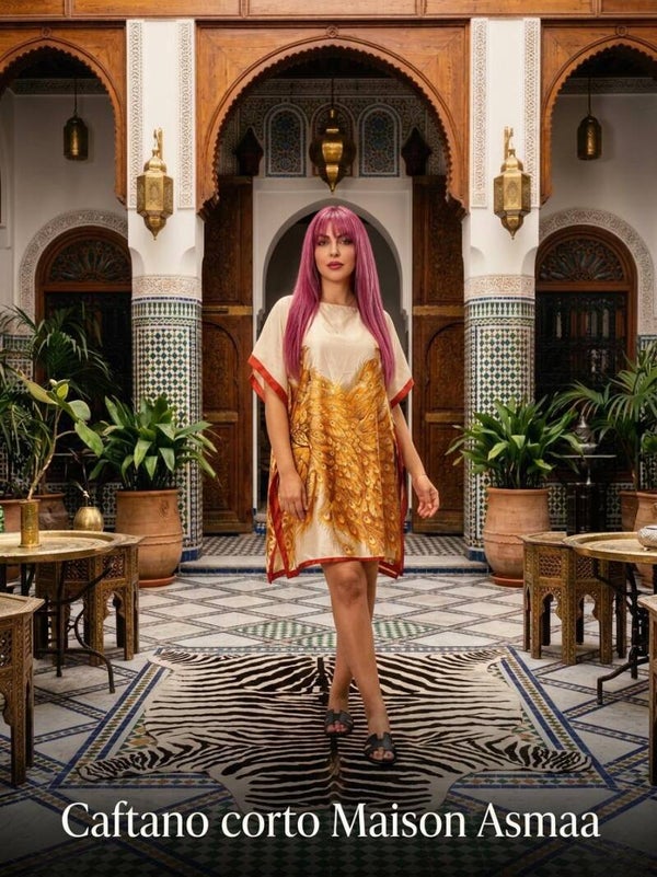 Maison Asmaa Caftano Corto L’Incanto del Design Marocchino