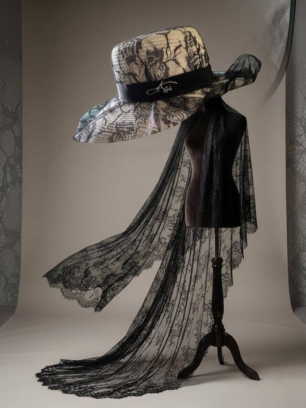 Asmaa Style Cappello in Pizzo Eleganza senza tempo
