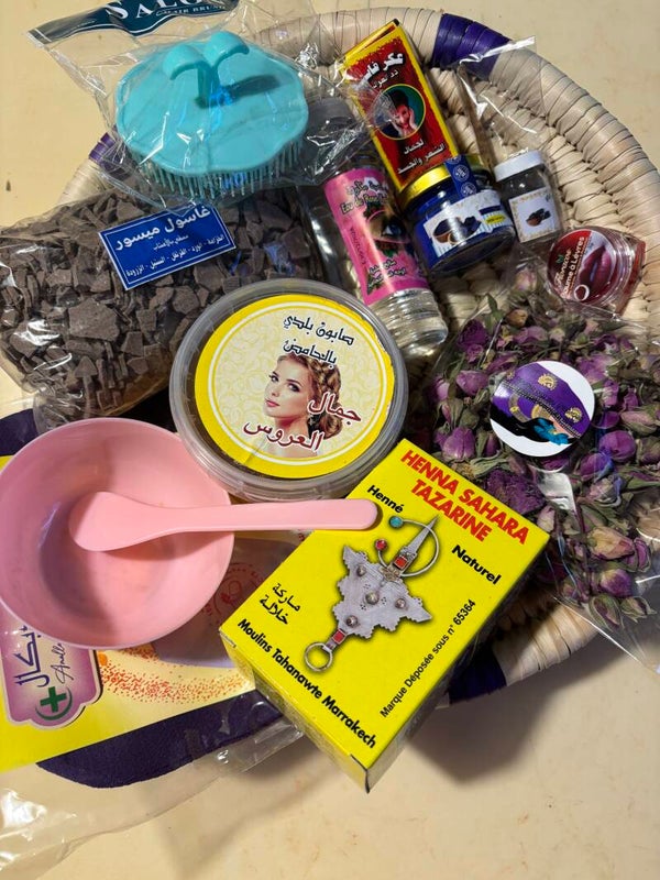 Nuovo box hammam e beauty del Marocco ( scelta sapone nero in diversi gusti )
