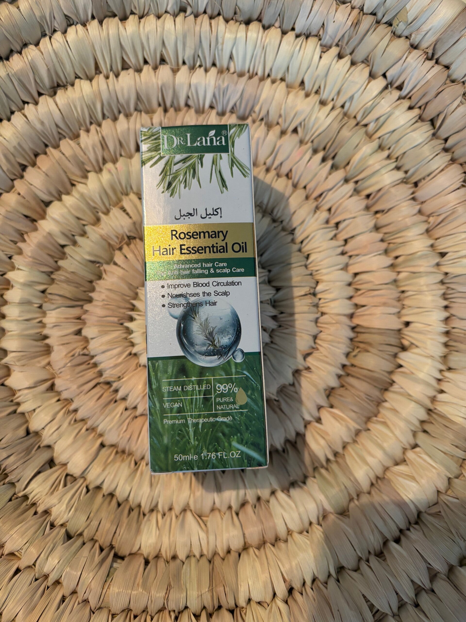 Asmaa Shop Olio al rosmarino-trattamento Il Segreto per Capelli da Sogno