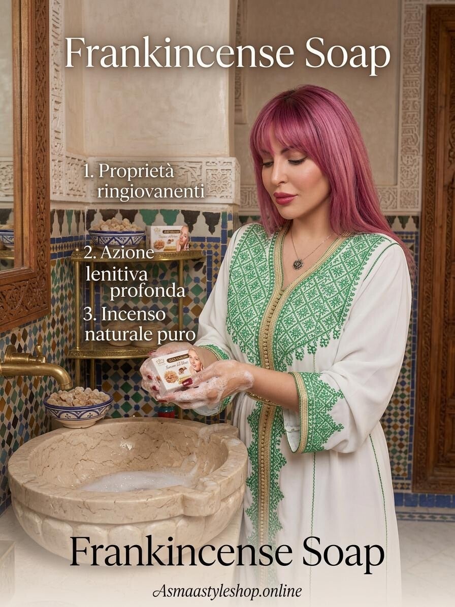 Asmaa Shop-Novità Saponetta all’Olibsnl :L’Elisir dí Giovinezza dell’Orientale