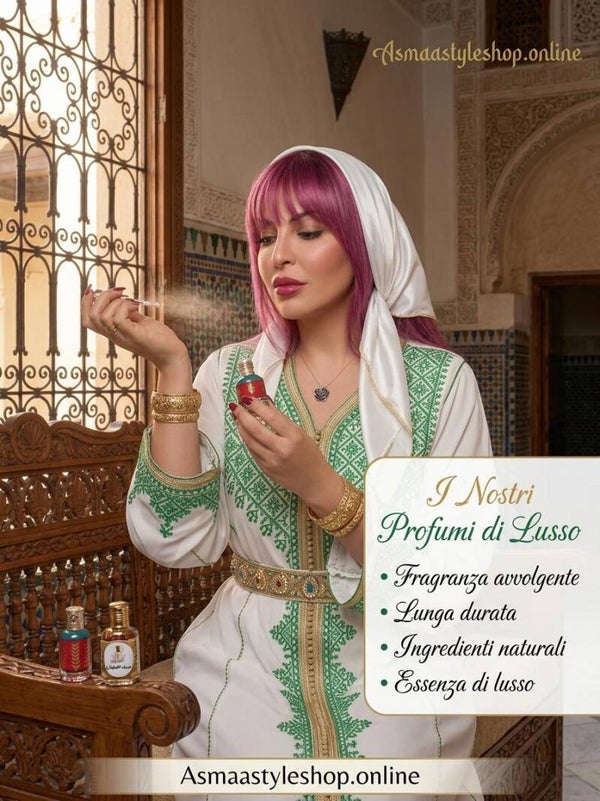 Asmaa Shop- Concentrati di profumo :Amirat al Arab ,Vaniglia,Melograno
