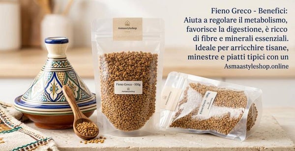 Asmaa Shop - Fieno Greco del Marocco : il Rituale di Bellezza e Salute