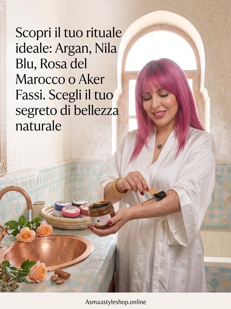 Asmaa Shop -Sapone nero 4 varianti con aggiunta di Eucalipto