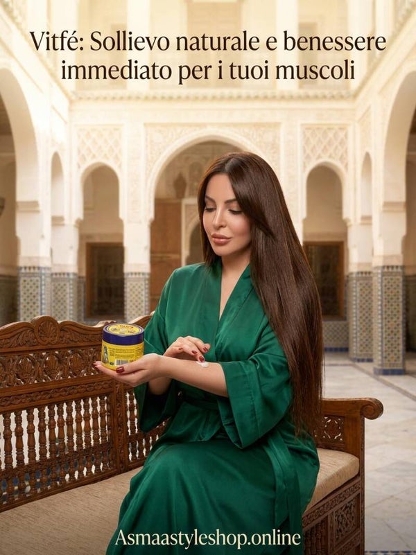 Asmaa Shop -Novità Vitfe :Crema antidolore muscolare naturale,Il Sollievo Naturale che Coccola i tuoi Sensi