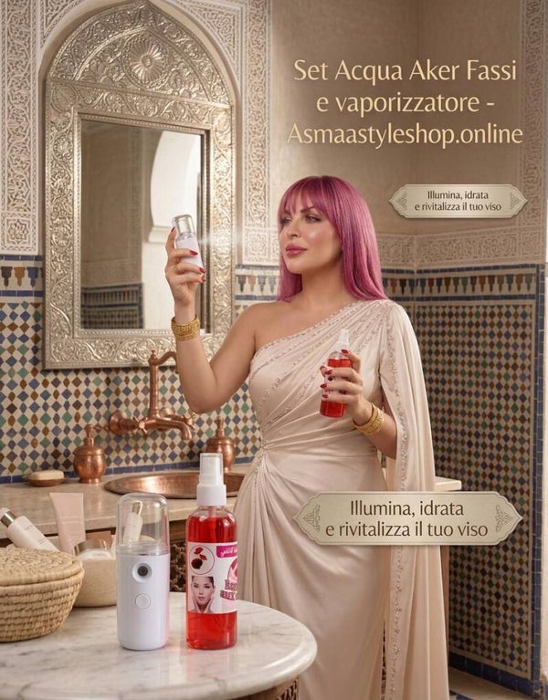Asmaa Shop-Ser Acqua Aker Fassi & Vaporizzare Facciale