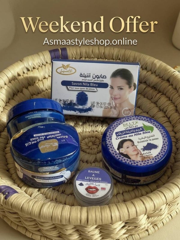 Asmaa Shop-Box Nila Blu -Trattamento di Bellezza che rivoluziona la tua pelle
