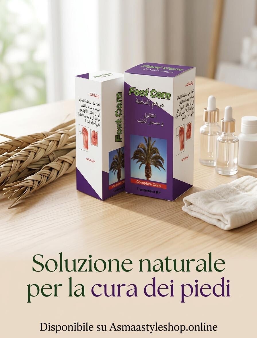 Asmaa Shop/Solizione Naturale Avanzata per Verrucche e Funghi