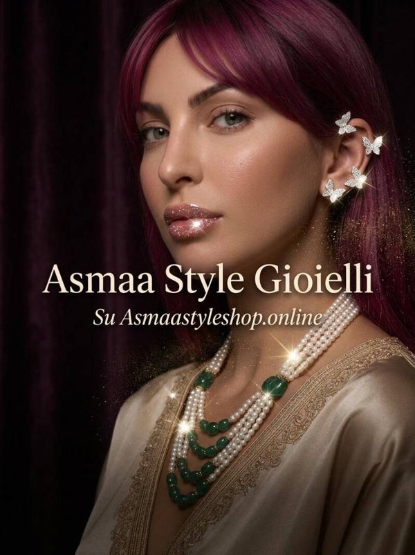 Asmaa Style Gioielli - L’orecchino Farfalla Incantata : Orecchino Signle