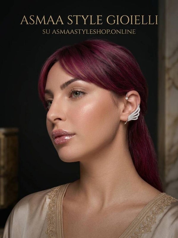Asmaa Style Gioielli - L’Orecchino Ala d’Angelo- Orecchino Single