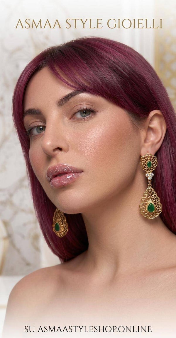 Asmaa Style Gioielli - Tesori dell’Atlante : Orecchini del Marocco