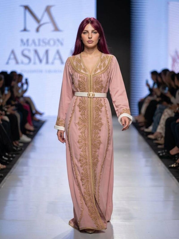 Maison Asmaa - Caftano Petali di Perle
