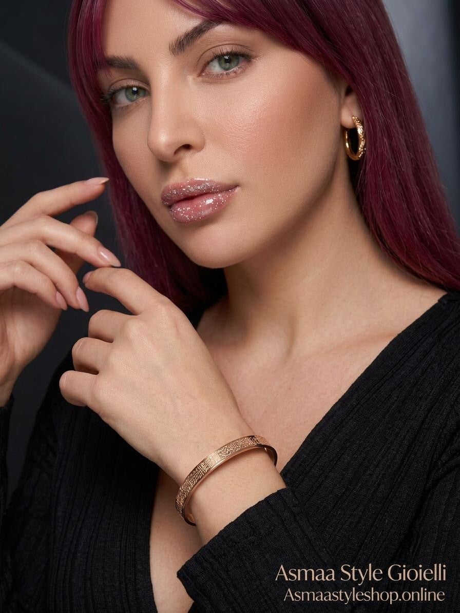 Asmaa Style Gioielli - Bracciale Aura d’Oriente : oro rosa