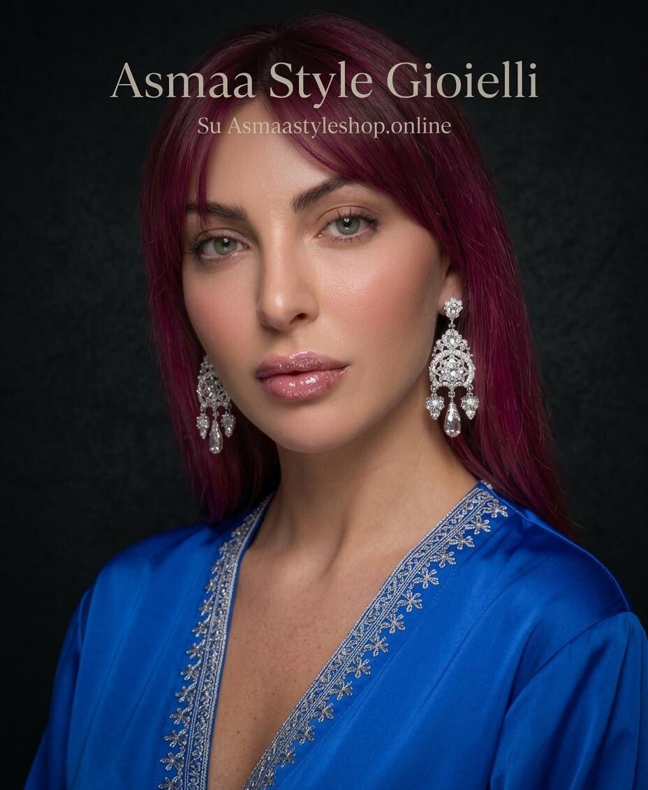 Asmaa Style Gioielli - Orecchini Eclissi D’Oriente